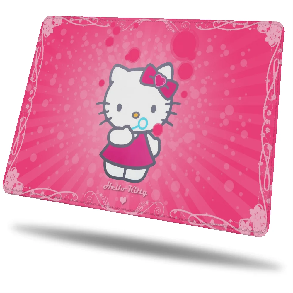 Small Computer Accessories Hello Kitty Table Mat Mousepad Company Game Mats Hot Pad Custom Mouse Pad Anime Pc Gamer Girl Gaming