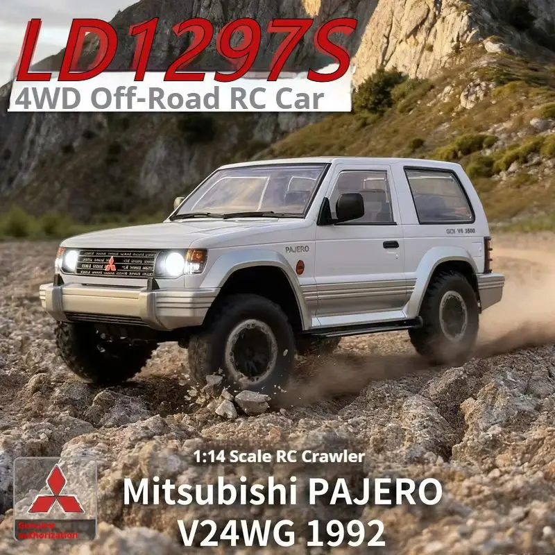 مجموعة الإصدار السائب الجديد من Landa LD1297S Pajero للتحكم عن بعد، مركبة للطرق الوعرة 4WD للأولاد مركبة جاهزة للجري (RTR) كاملة #2