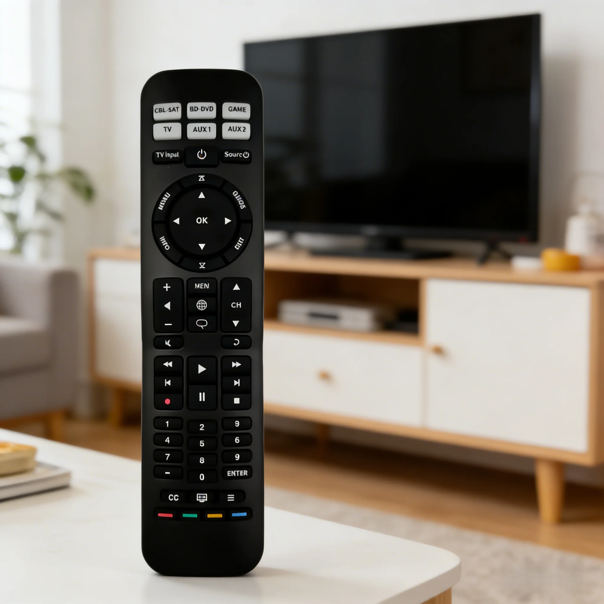 

BOSE Soundbar Remote Control RC-PWSII Replacement Battery Powered Universal Remote for Cinemate SOLO5/10 CM15/50