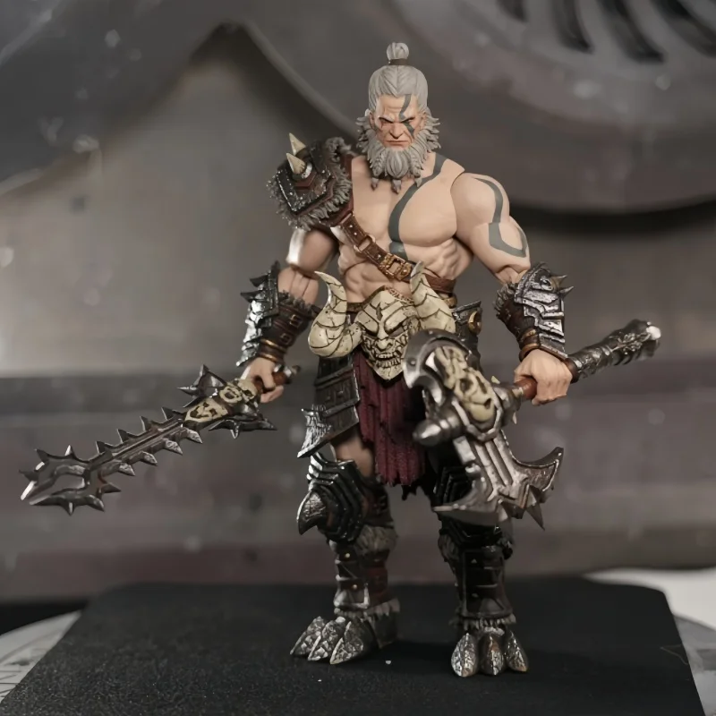 

Original Nightmare Studio D20 1/12 Male Soldier Barbarian Berserker First Bullet Full Set 6in Strong Action Figures Model Toys