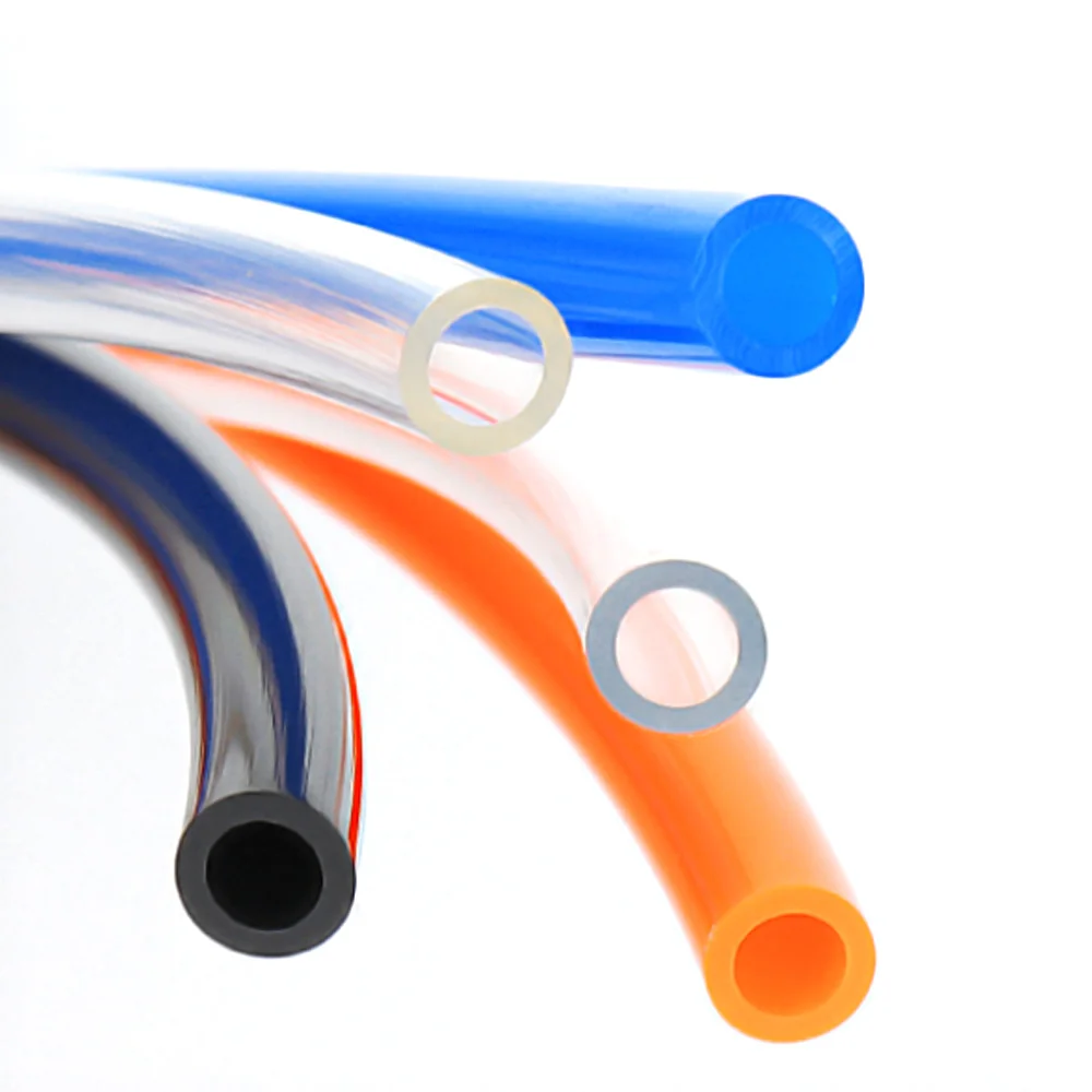 

High Flexibility 4mm 6mm 8mm 10mm 12mm 14mm 16mm 18mm PU Air Tubing Pipe Pneumatic Hose for Solenoid Valve Cylinder Automation