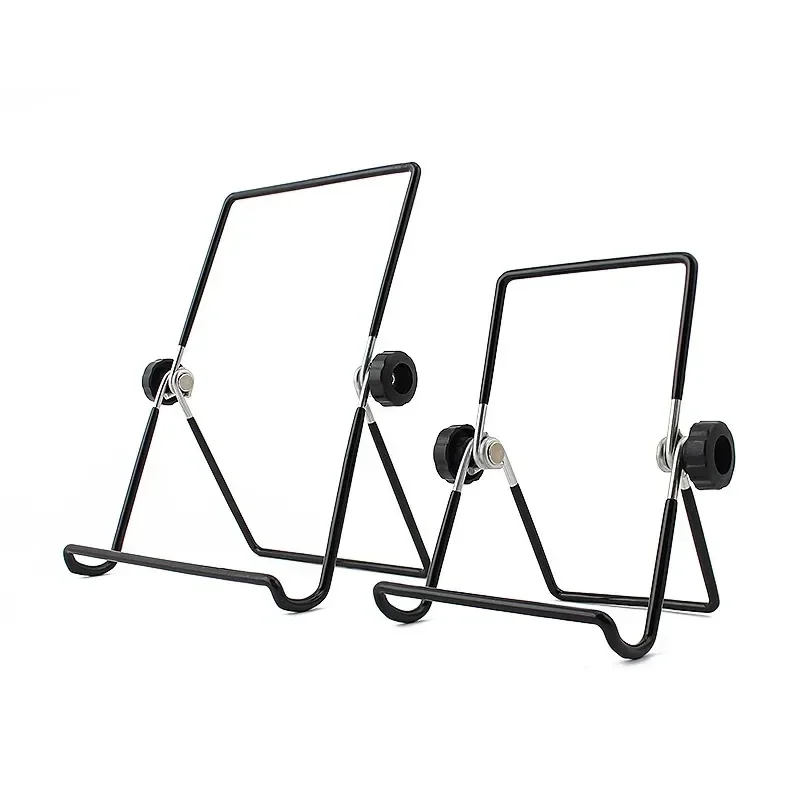 Tragbarer Metall-Tablet-Ständer, faltbarer Schreibtisch, flexibler Telefonständer für IPad, IPhone, Samsung, Huawei, universelle Arbeit, Zuhause, Reisen – Detail 7
