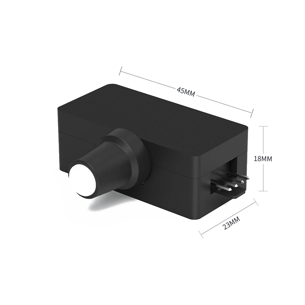 PWM Governor Fan Speed Regulation Type-C Port 4Pin 4wire Fan Pump Speed Controller for DIY Water Cooling Heat Dissipation