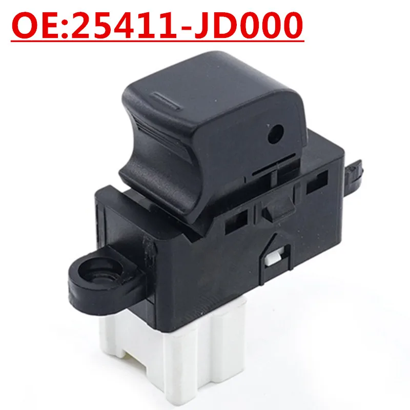 

New OE:25411-JD000 Suitable For Nissan Qashqai Auto Parts Window Control Switch Glass Lift Single Switch
