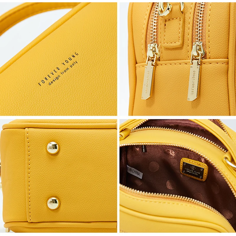 Leather Handbags Women Bags Luxury Designer Large Capacity High Quality Shoulder Bag Simple Fresh Crossbody Bag Carteras bolsa