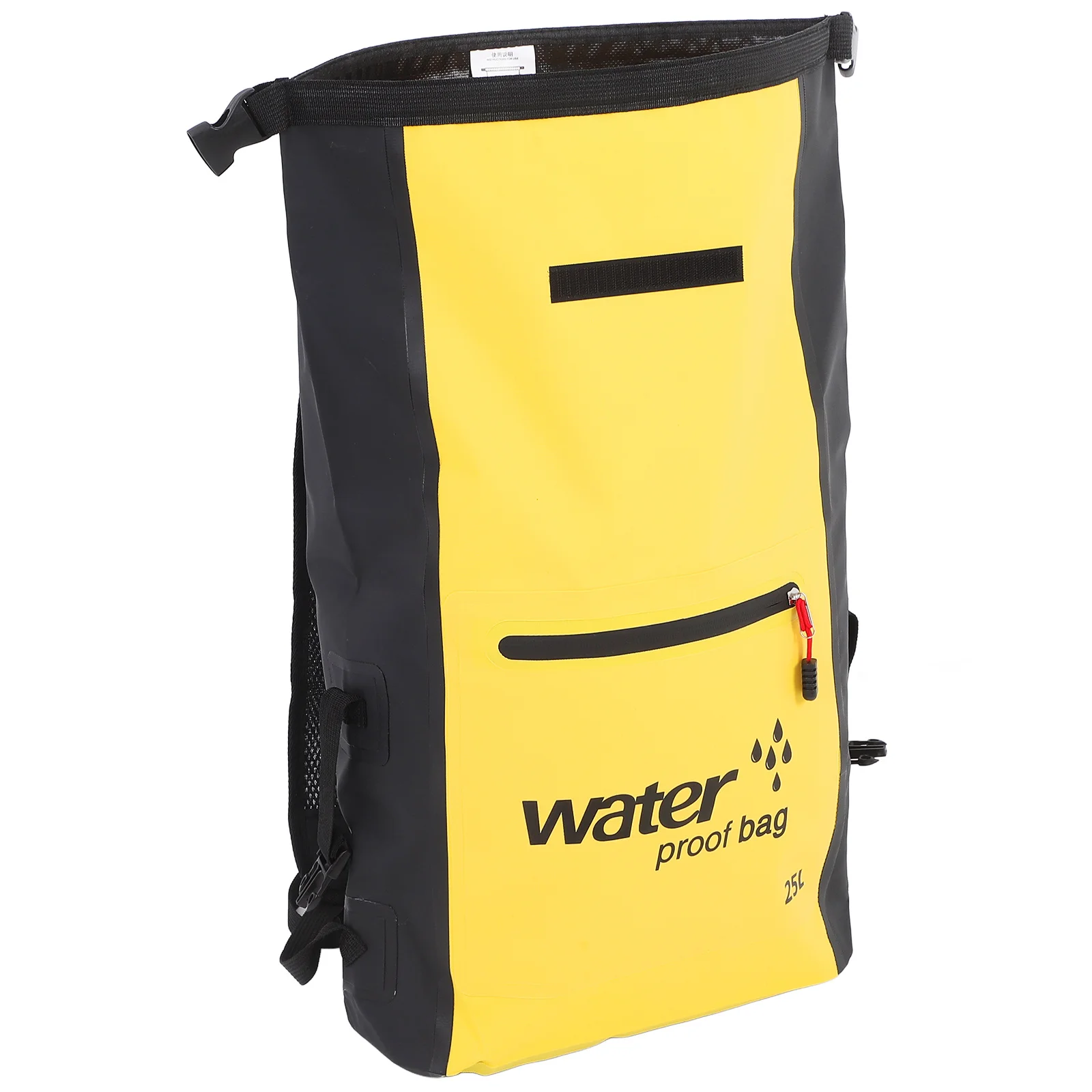 

Outdoor Drifting Waterproof Backpack 25L PVC Beach Bag Compression Storage for Water Sports Hiking Camping Drifting Storage Bag