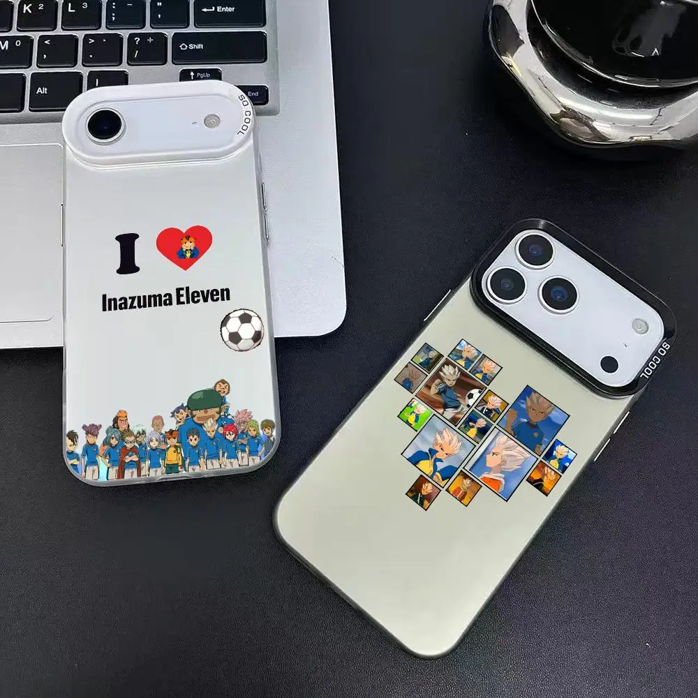 Football I-InazumaS Eleven 11 Cassa Del Telefono Per iPhone 17 16 15 14 13 12 11 Pro Max Air Matte Laser Aurora Antiurto Funda PIKPAKA