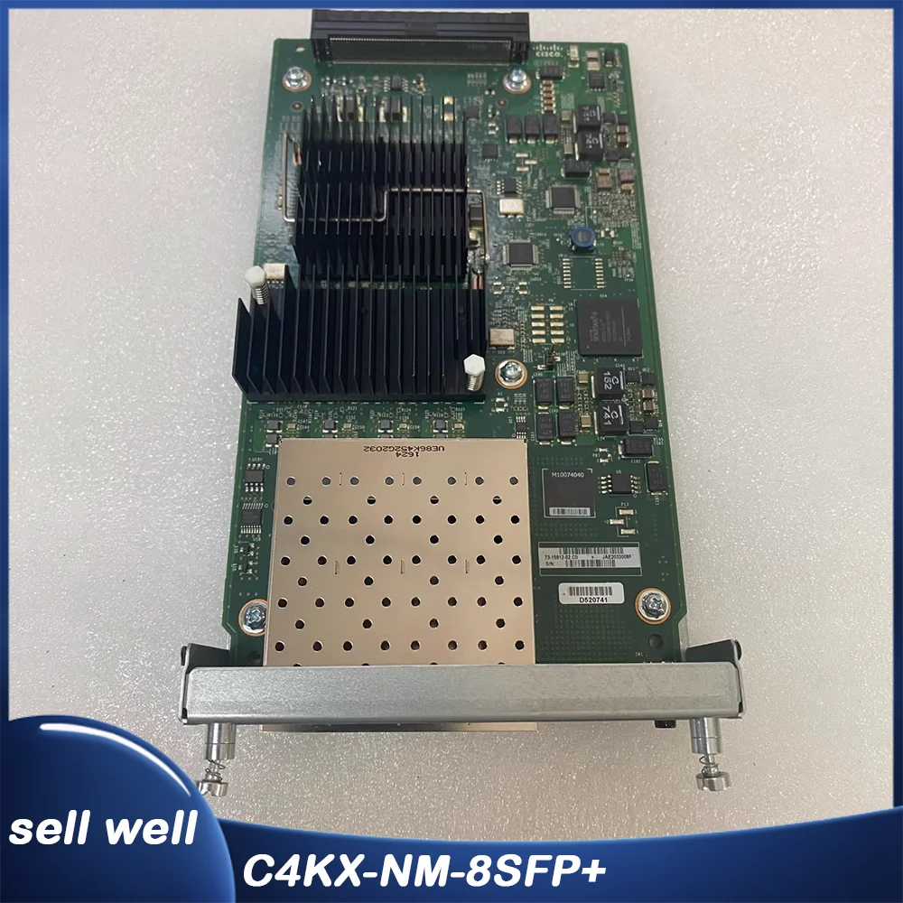 For Cisco 8 port 10 Gigabit 10G expansion board C4KX-NM-8SFP+