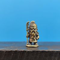 Q-version Creative Guan Gong Mini Figurine Desktop Workstation Wealth-attracting Decorative Item Martial Wealth God Toy Gift