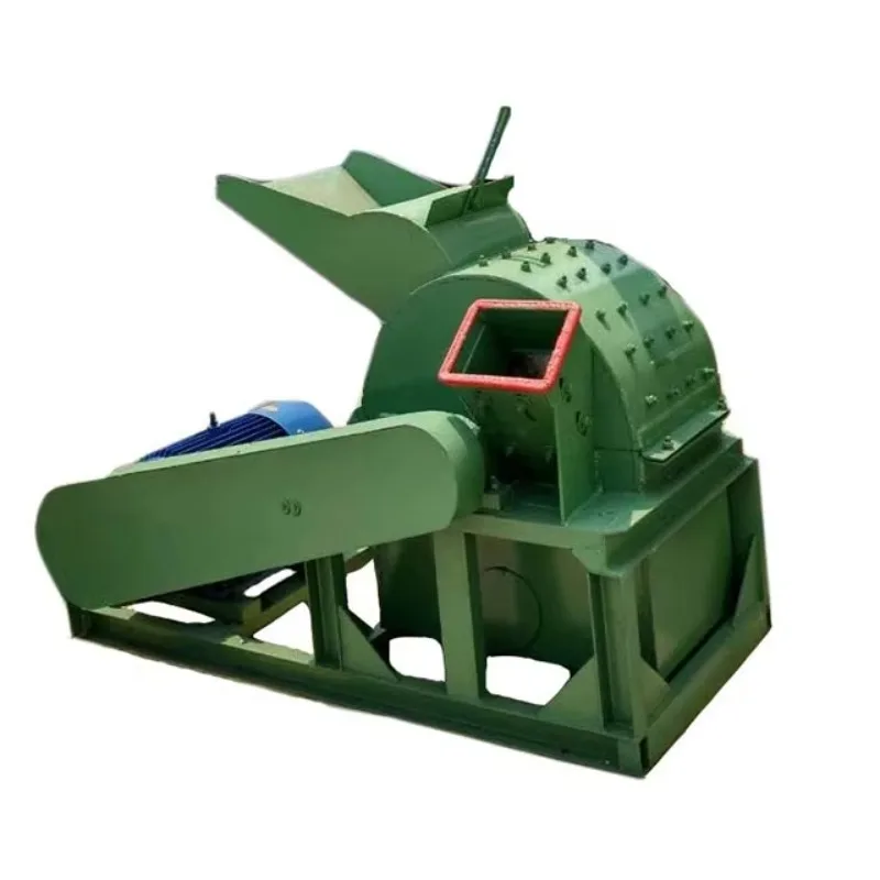 Multifunctional Home Use Hammer Mill for Processing Cattle Feed Raw Materials Rough Wood Logs with Engine Motor Core Components