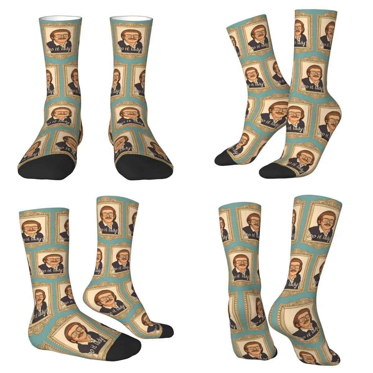 

Носки Do It Lady Chit, впитывающие пот чулки в стиле Харадзюку, всесезонные длинные носки, аксессуары для мужчин и женщин, подарок на день рождения