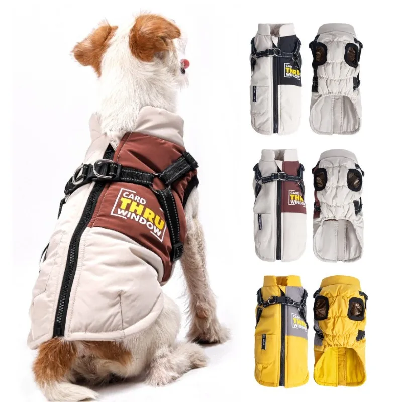 Chaqueta Impermeable para Perros, Ropa de Invierno para Mascotas, Abrigo Cálido para Gatos, Ropa para Chihuahua, Dachshund, Jack Russell Terrier, Chaquetas para Perros