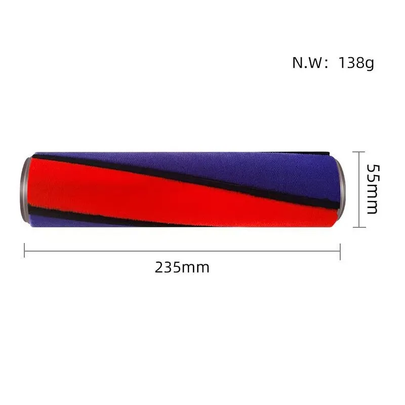 For Dyson V6 V7 V8 V10 V11 vacuum cleaner accessories original velvet floor brush roller core main brush core