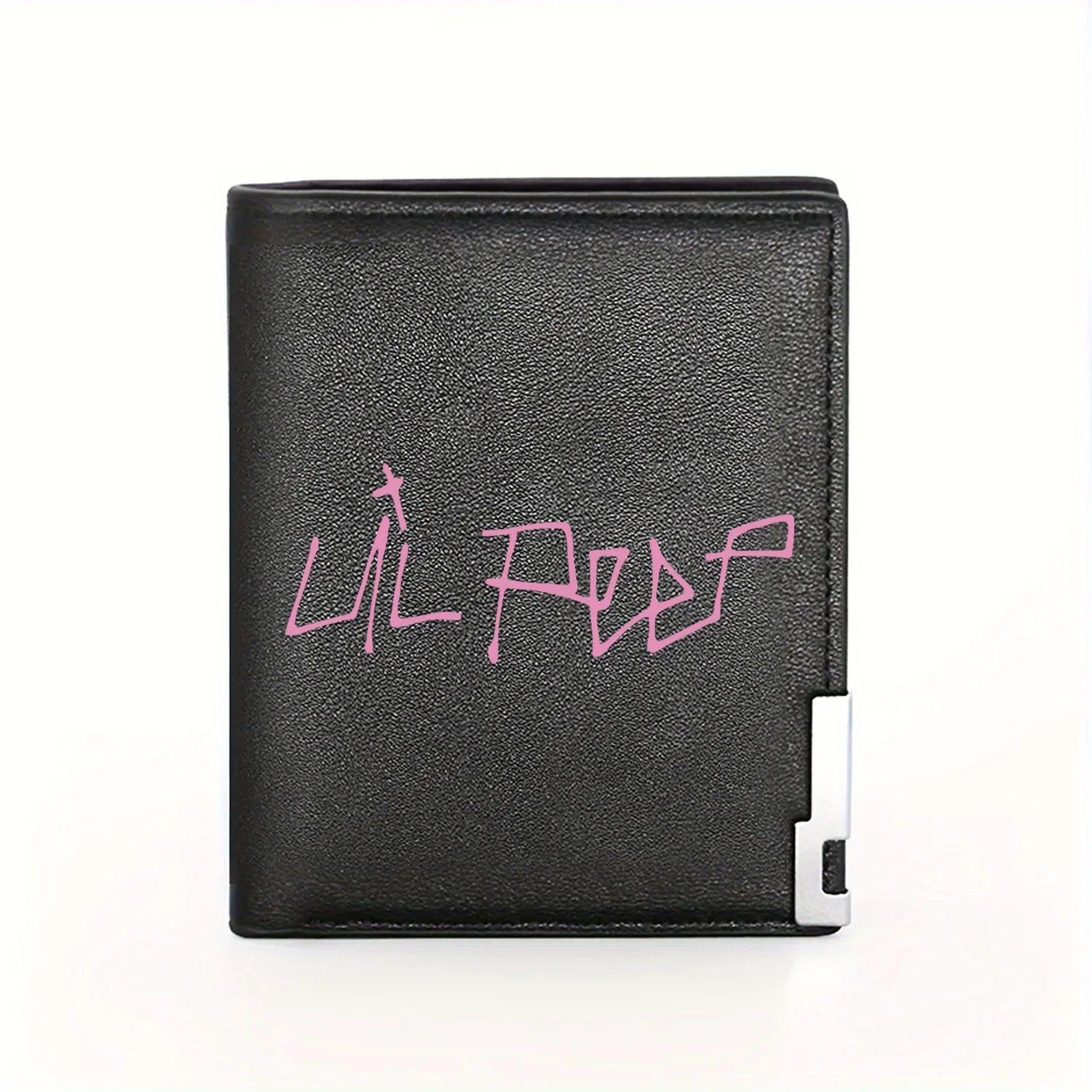 Cartera de calidad práctica, informal, elegante, con estampado gráfico creativo, diseño exclusivo de Lil Peep, negocios, para hombre