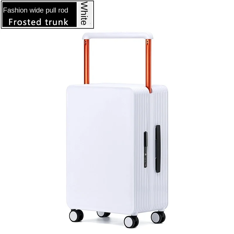 Hot!New 20"22"24"26" Inch Women Fashion Brand Rolling Luggage Men Wide Pull Rod Suitcase Universal Wheel Travel Boarding Box