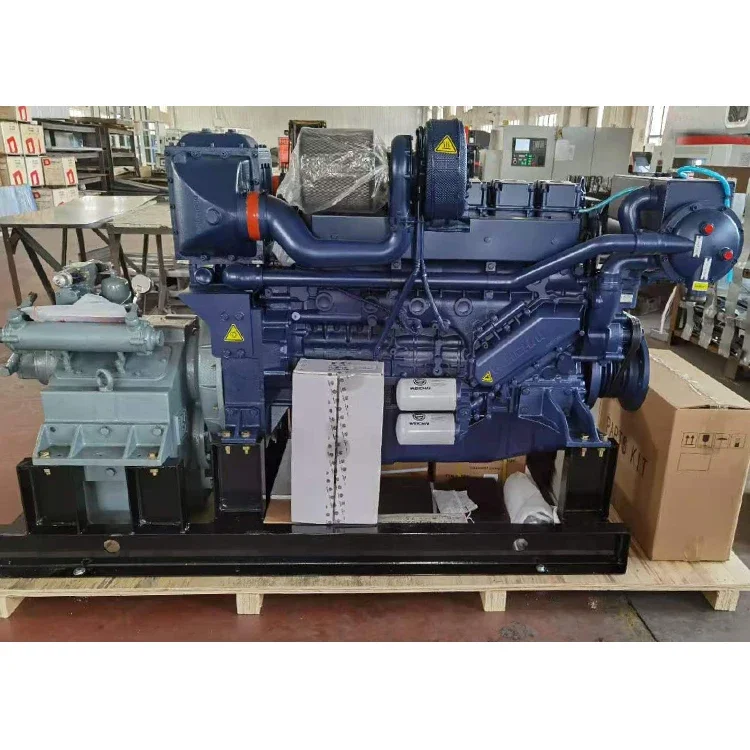 Weichai Marine Engine WP12C400-18 with ADVANCE gearbox 300 assembly