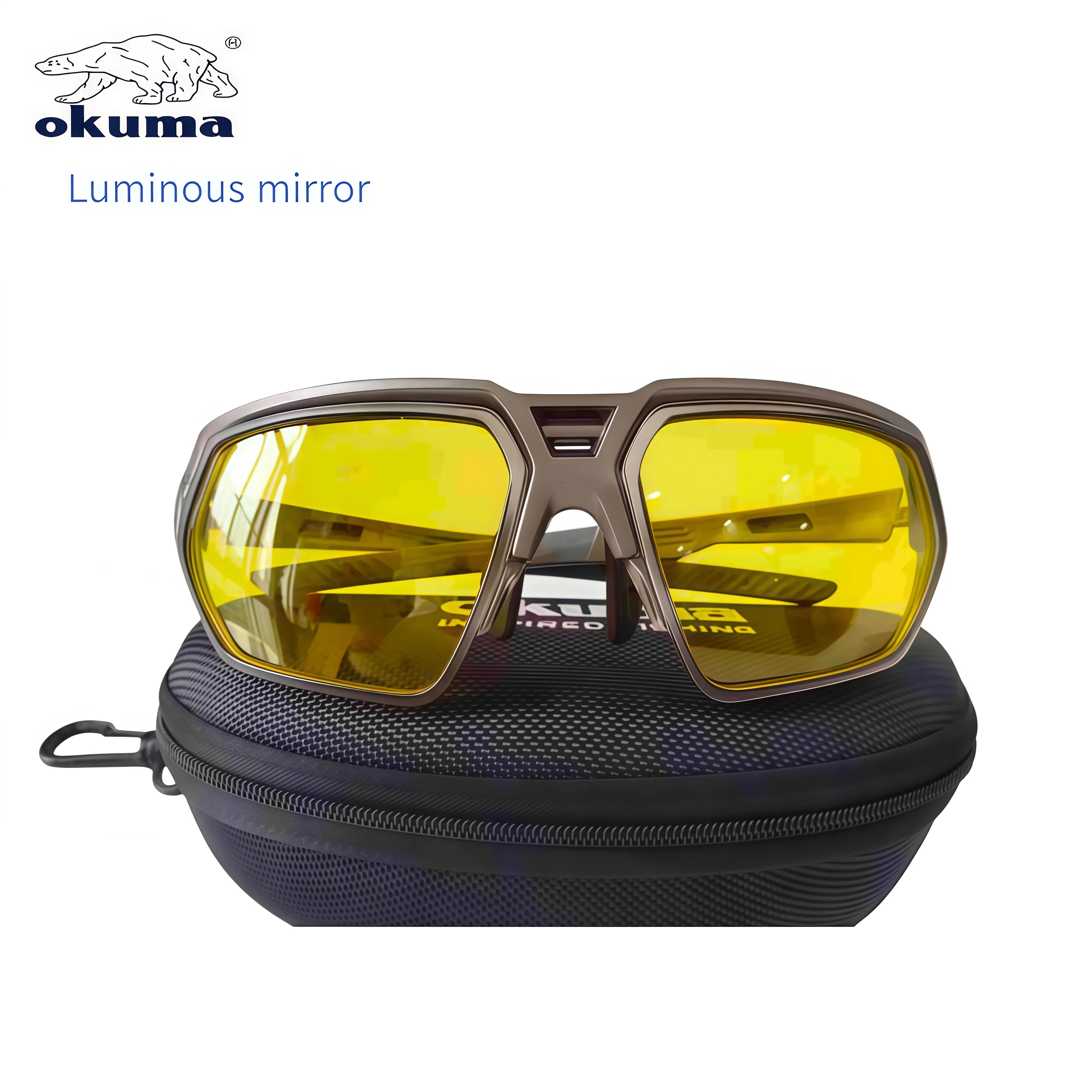 Okuma 26 Year New Outdoor-Sportbrille, polarisierte Fahrradbrille, geeignet zum Angeln, Camping, Wandern, Radfahren, Sonnenbrille – Detail 11