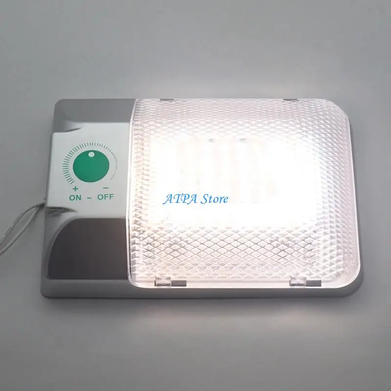 

U13C Wireless Remote Control LED Car Reading Light Three Color Dimming 12V