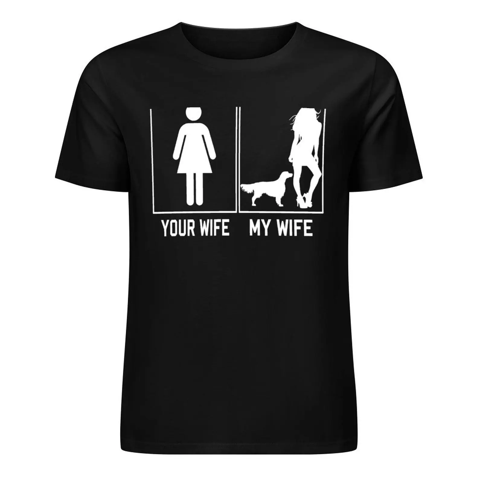 

Your Wife My Wife irish Setter Funny Gift For Husband T-Shirt quick drying cotton graphic tees mens t shirt