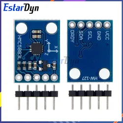 Estardyn GY-273 3V-5V HMC5883L Triple Axis Compass Magnetometer Sensor Module Three Axis Magnetic Field Module
