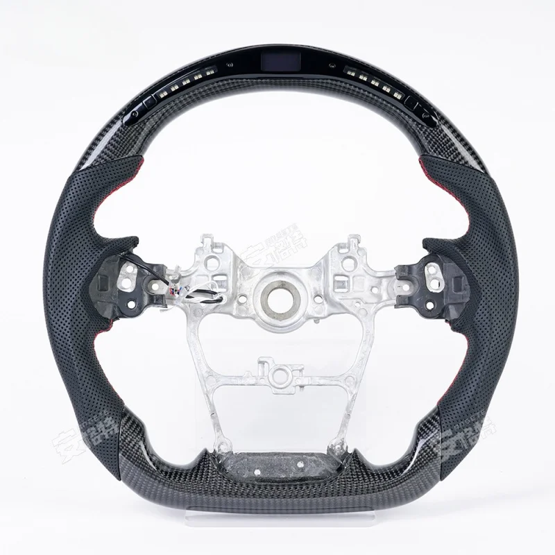 

For Toyota Land Cruiser (All Series) LED Carbon Fiber Sport Steering Wheel (SUV Special, Modification Upgrade Part)
