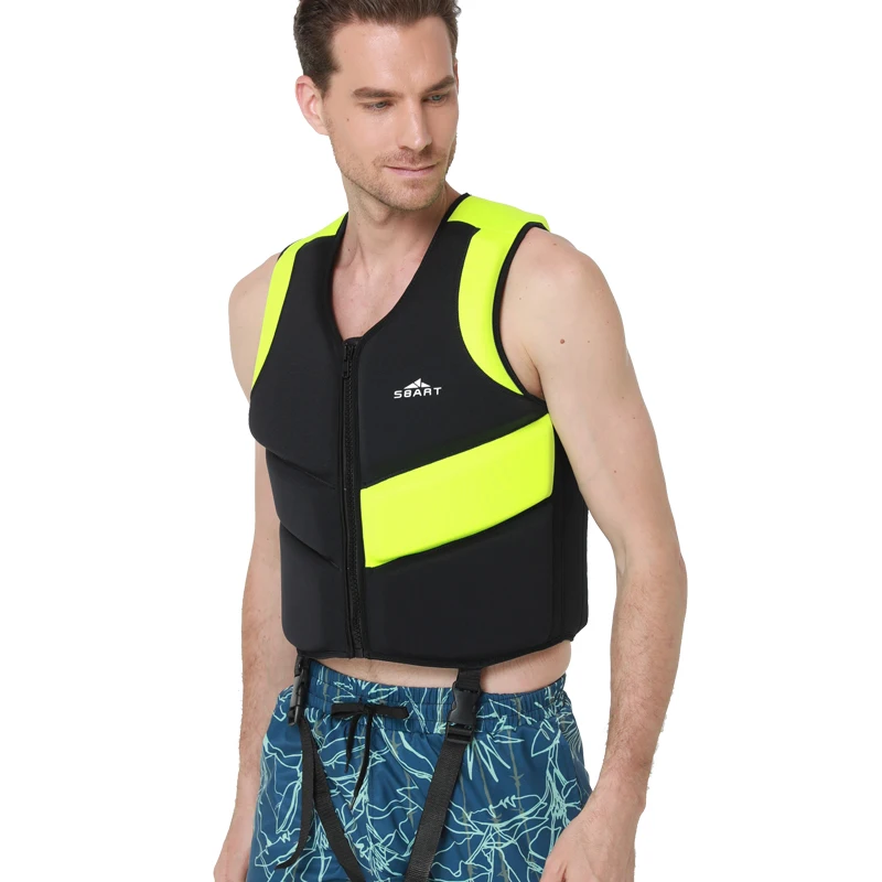 Veste de sauvetage pour adultes, gilet de Surf, bateau à moteur, Jet Ski, Kayak, pêche, Wakeboard, radeau, natation, dérive, sécurité