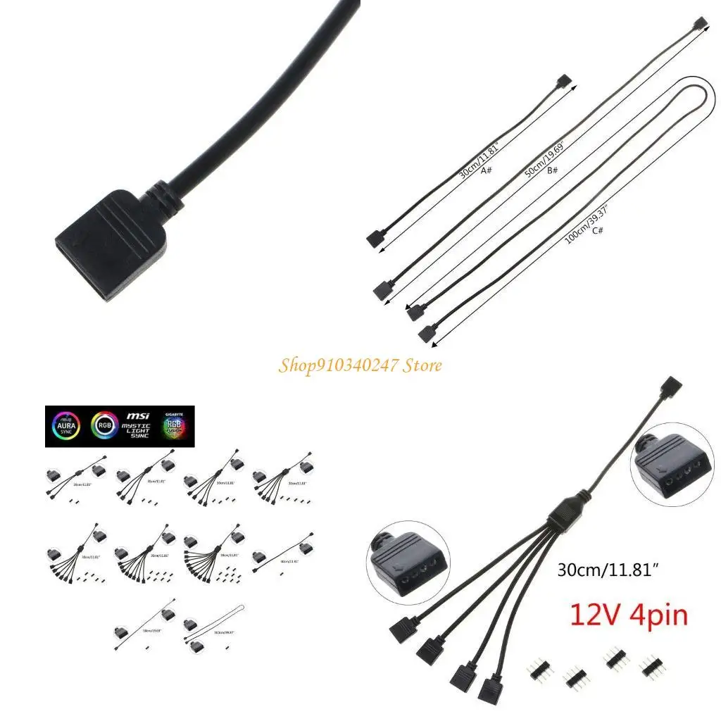q22a-rgb-splitter-cable-12-В-4pin-Адаптер-кабель-компьютер-компьютер-ЦП-разветвленные-разветвления