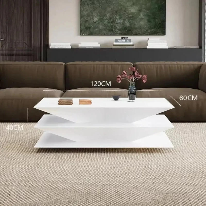 

AA Coffee Tables Nordic Black Villa Living Room Coffee Tables Luxury Originality Home Furniture Couchtisch