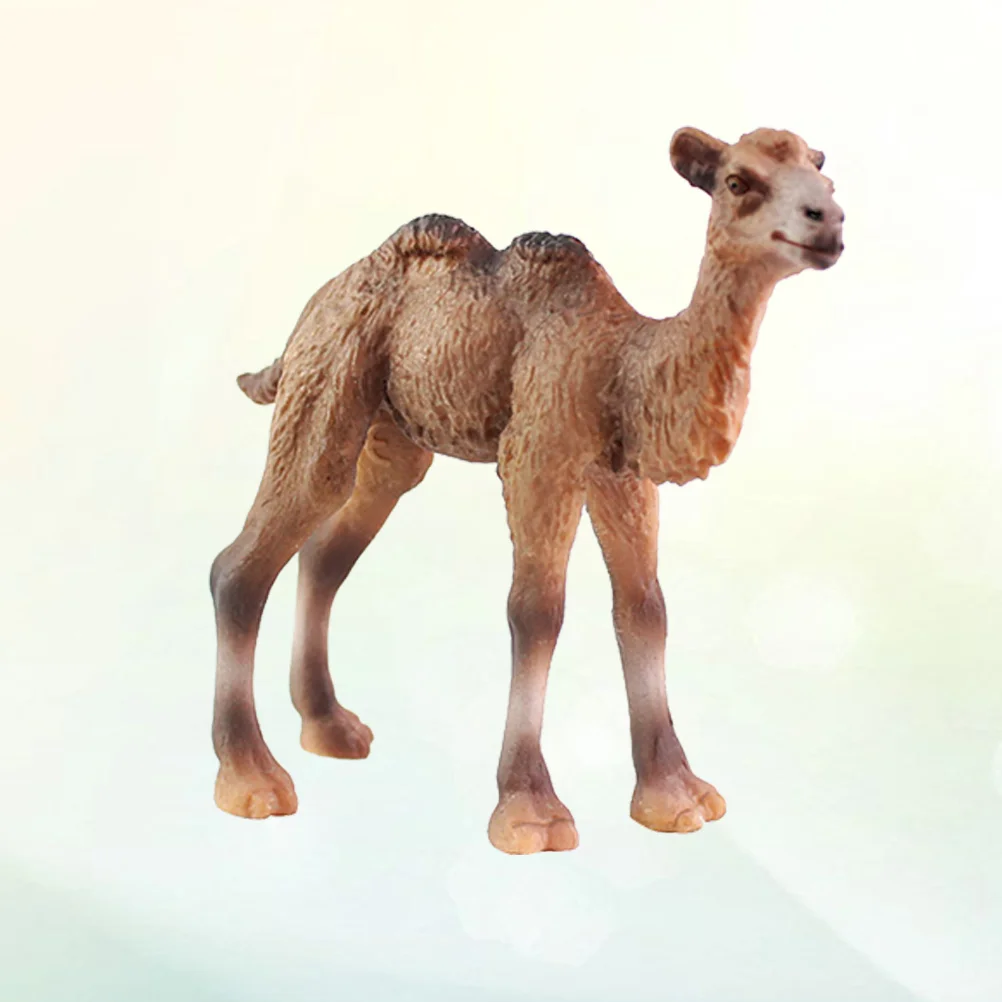 

Simulation Camel Figurine Wild Animal Model Kids Toy Creative Desktop Ornaments Collection Decoration Craft Gift