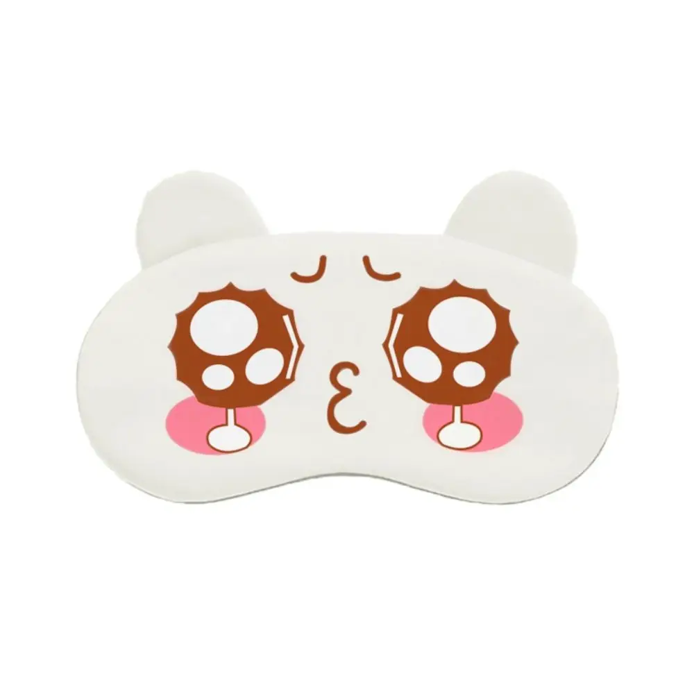 

Gift Cartoon Eyes Plush Eye Mask Breathable Animal Ear Sleeping Eyeshade Healthy Soft Sleeping Eyepatch Nap Travel Supplies