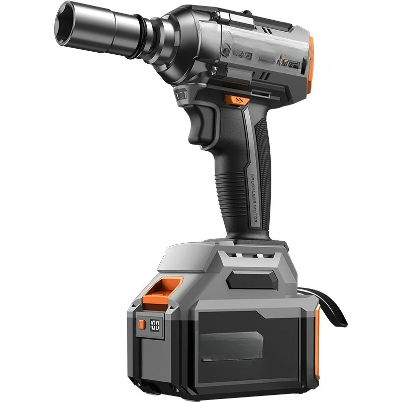 

Handmade industrial grade high-power lithium battery electric wind cannon sleeve charging wireless impact wrench rack
