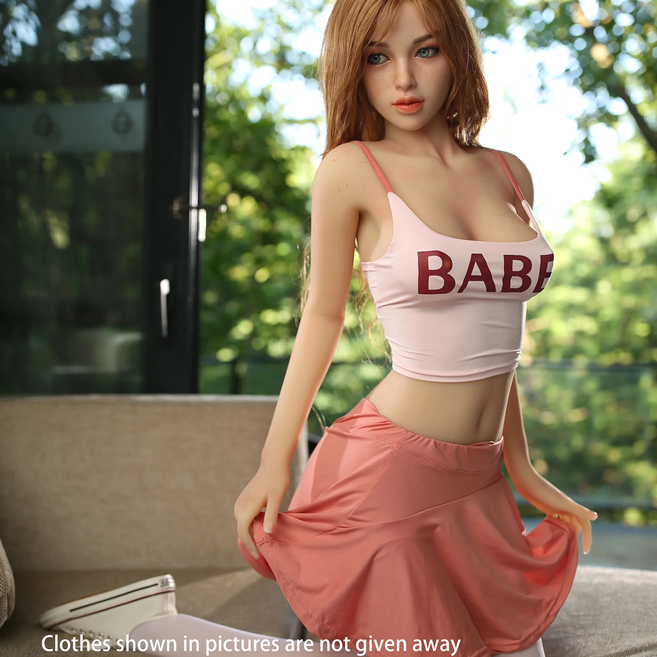 Boneka Mini Anime Cosplay 140cm/150cm TPE Silikon Realistis Kecil, Figur Aksi Anime Lembut, Sentuhan Kulit Asli yang Lembut