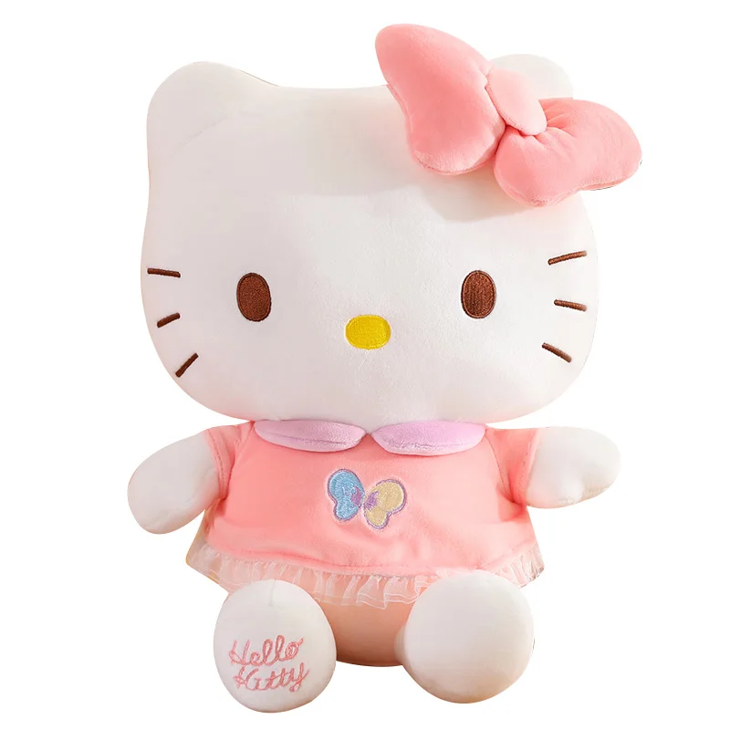 20cm Sanrio Hello Kitty Anime Kuromi My Melody Plush Hello Kitty Stuffed Toys Soft Pillow Plushies Doll Birthday Gifts For Girl