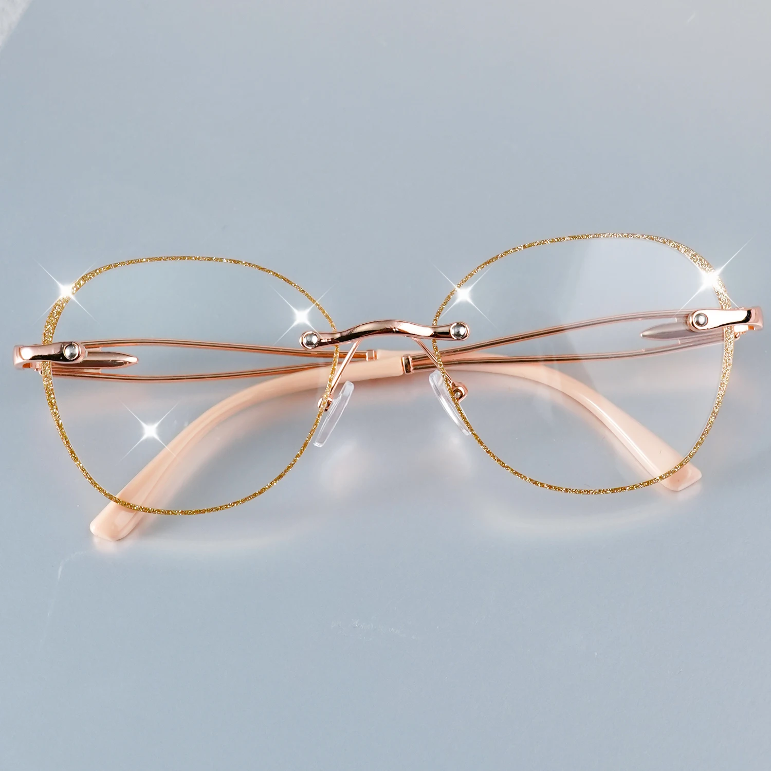 Ovale Retro-Lesebrille für Männer und Frauen – +1,00 bis +4,00 Vergrößerung, Büro- und Computergebrauch, trendige Lesebrille – Detail 7