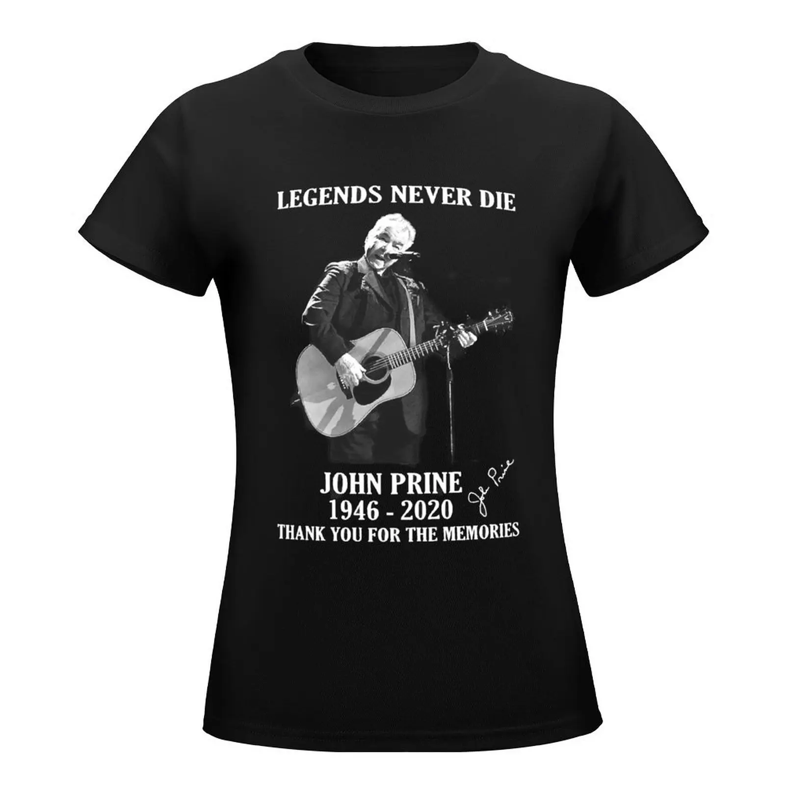 Interest Delicate Music Seniority Exciting John Legends Never Die 1946 2020 Prine Signature Gift For T-Shirt