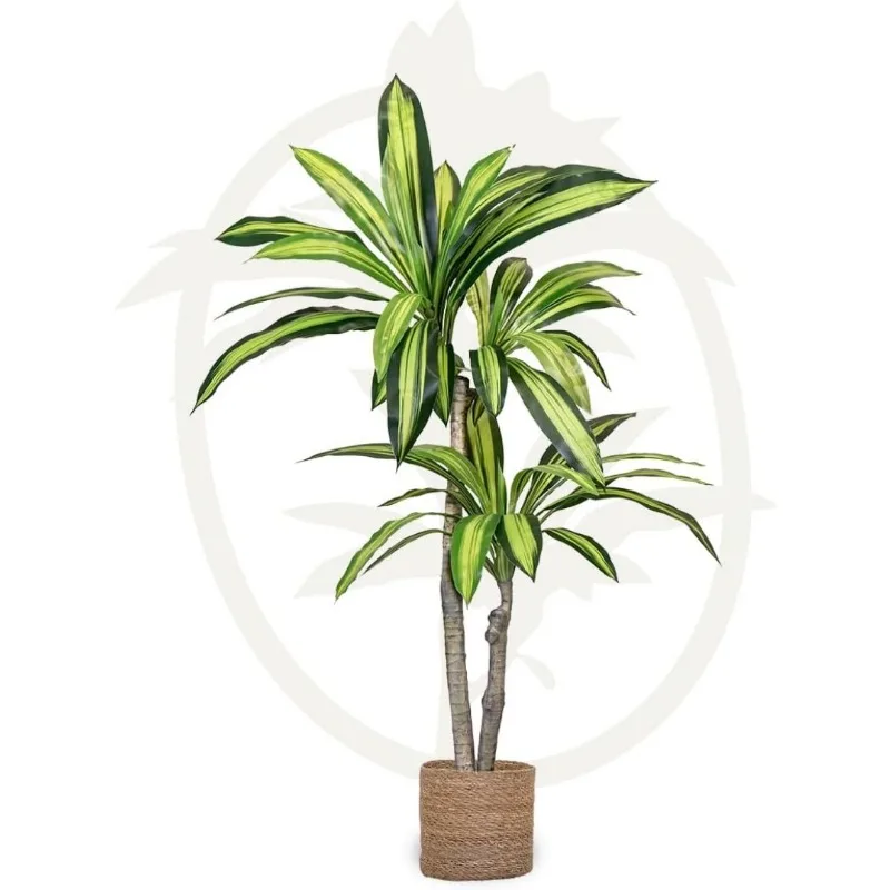 Imagem -03 - Dracaena-planta Artificial Alta Planta Falsa com Folhas Realistas Dragon Tree Faux Silk Plant Planta Feita com os Melhores Materiais