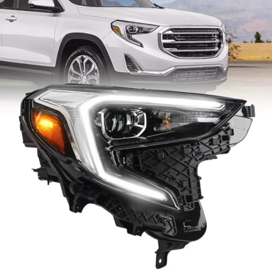 

Фара в сборе для GMC Terrain 2018-2021, ксеноновая HID, передняя фара, замена, сертификация DOT, для пассажирской стороны