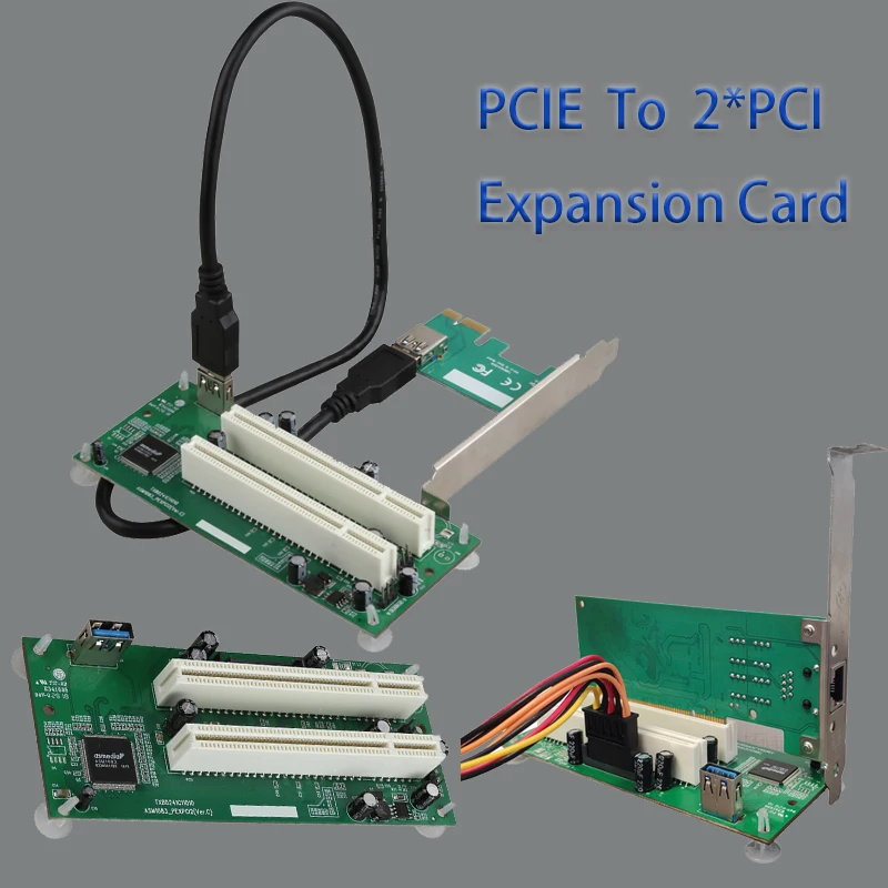 

Extender PCIe Converter PCI-e to PCI adapter card for Desktop Game PCIE Card Riser Card expansion card PCIE Sata Card Controller