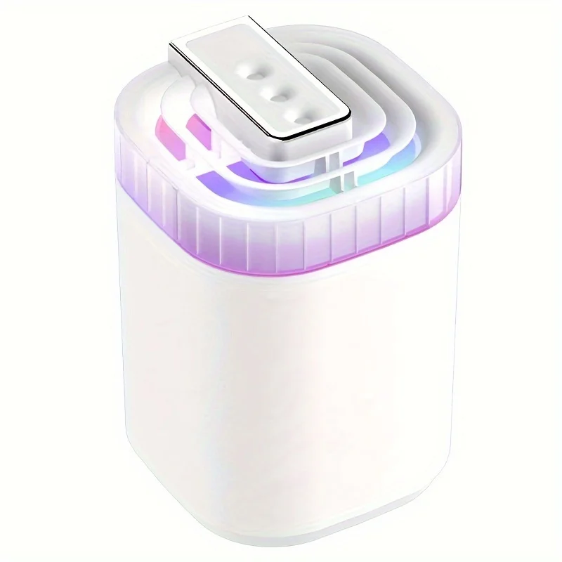 قطعة واحدة من مرطب الهواء البارد الصغير - مرطب الهواء بالموجات فوق الصوتية المحمول مع رذاذ مهدئ - هدية مثالية لعيد المعلمين والهالوين