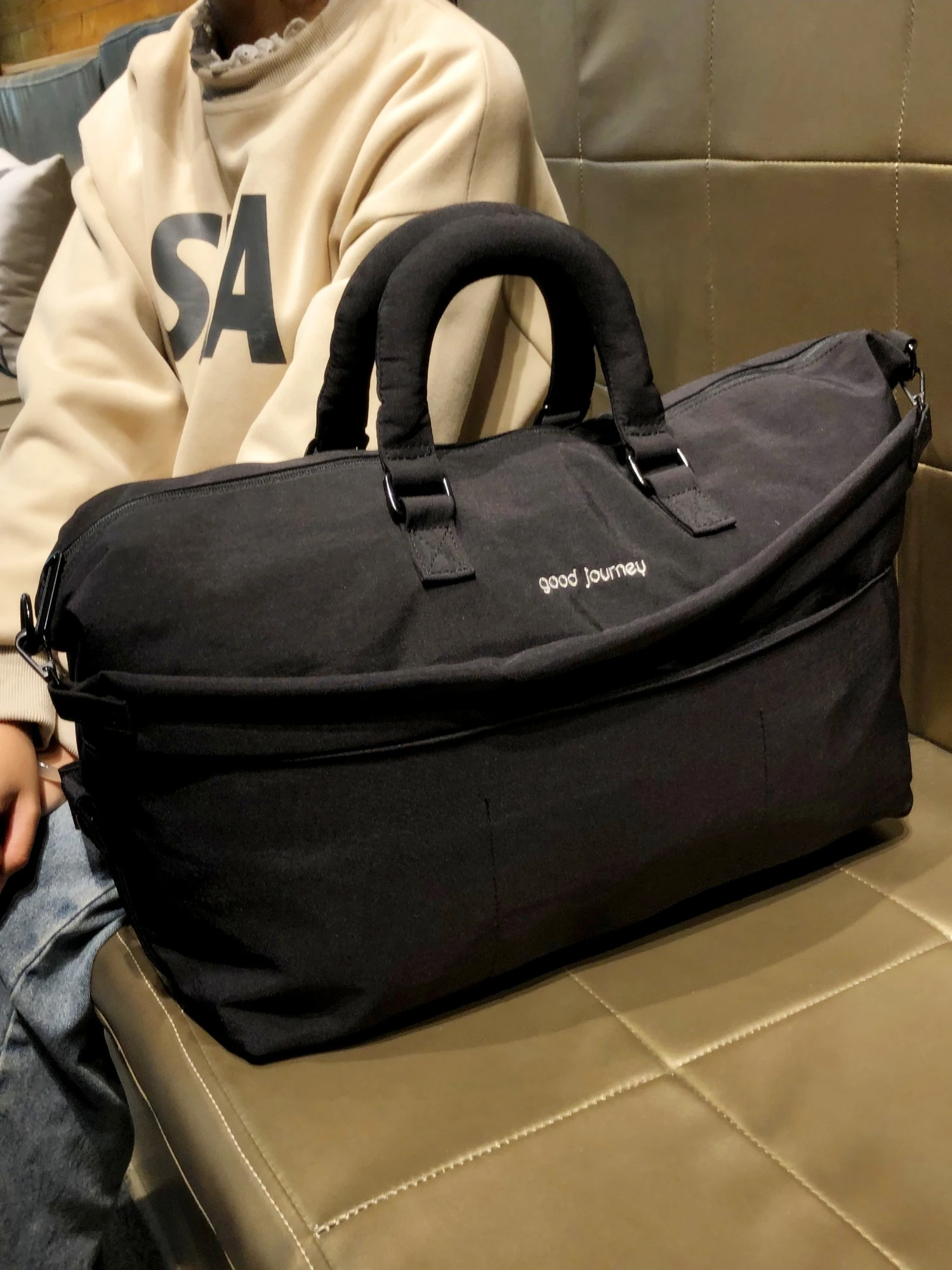 borsa-da-viaggio-nera-marca-hong-kong-borsa-da-viaggio-di-grande-capacita-per-viaggi-brevi-per-uomo-e-donna-borsa-leggera-e-alla-moda