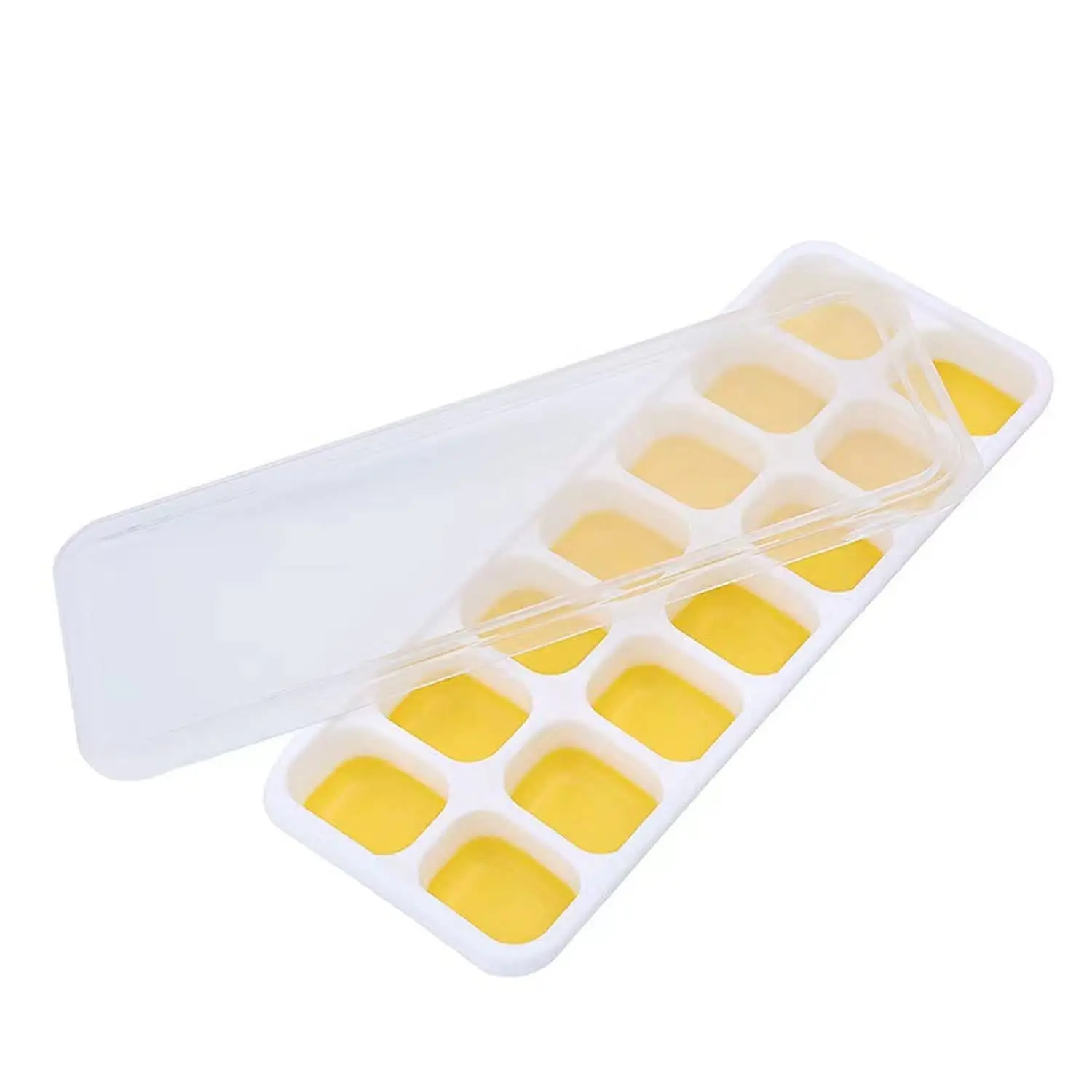 14-Gitter-Eismaschine-Form, wiederverwendbare Silikon-Eiswürfelform, Eismaschine mit abnehmbaren Deckeln, Küchenutensilien, Gefrierschrank, Eisblöcke