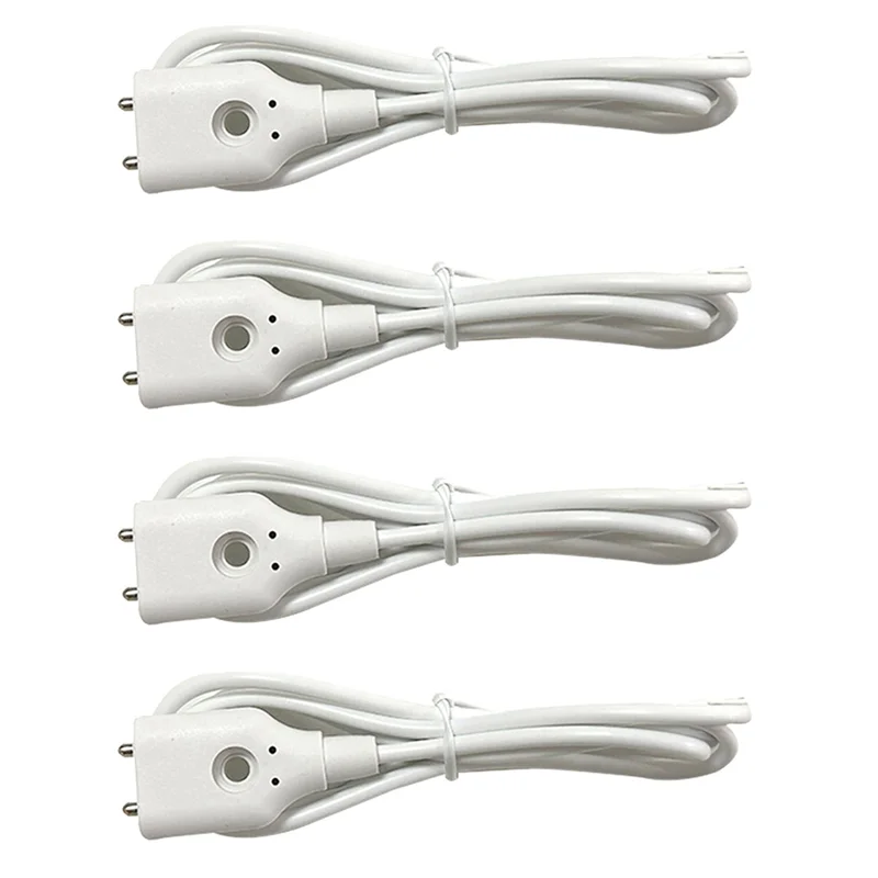 4X Water Leakage Alarm Detector With Wired Sensor 1 Meter Cable Water Level Sensor Probe Dual Metal Poles-Y47A