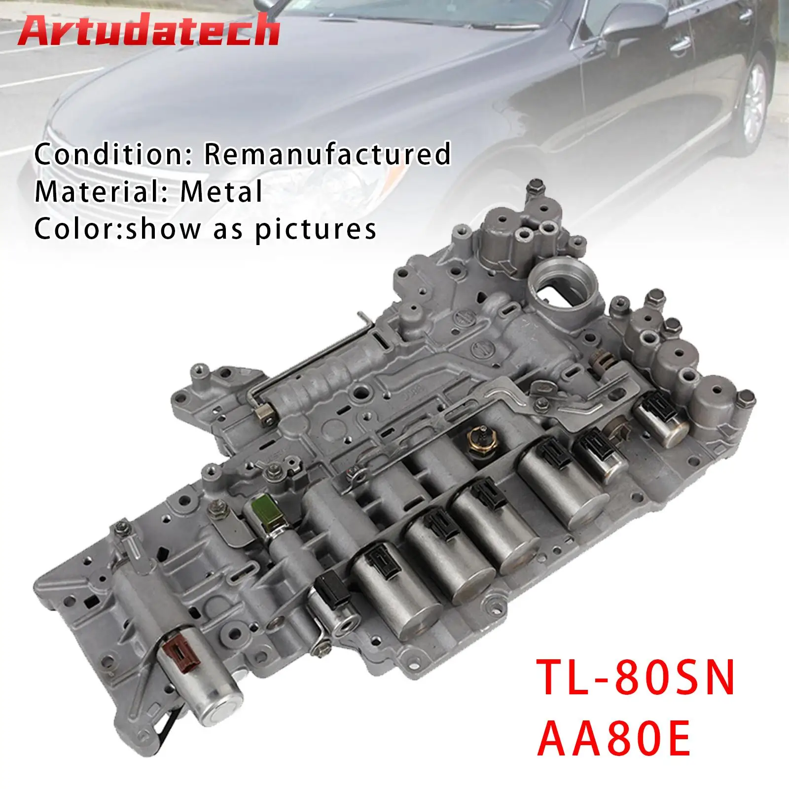 Artudatech Transmission Valve Body TL-80SN AA80E For LEXUS GS460 IS LS460/LS460 24269992 24272798 AA81E