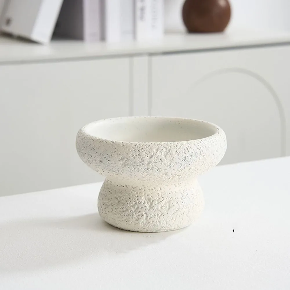 

Creative Nordic Style Cement Flowerpot Stone Handmade Succulent Flower Pot Waterproof Planter Pot Garden Lawn