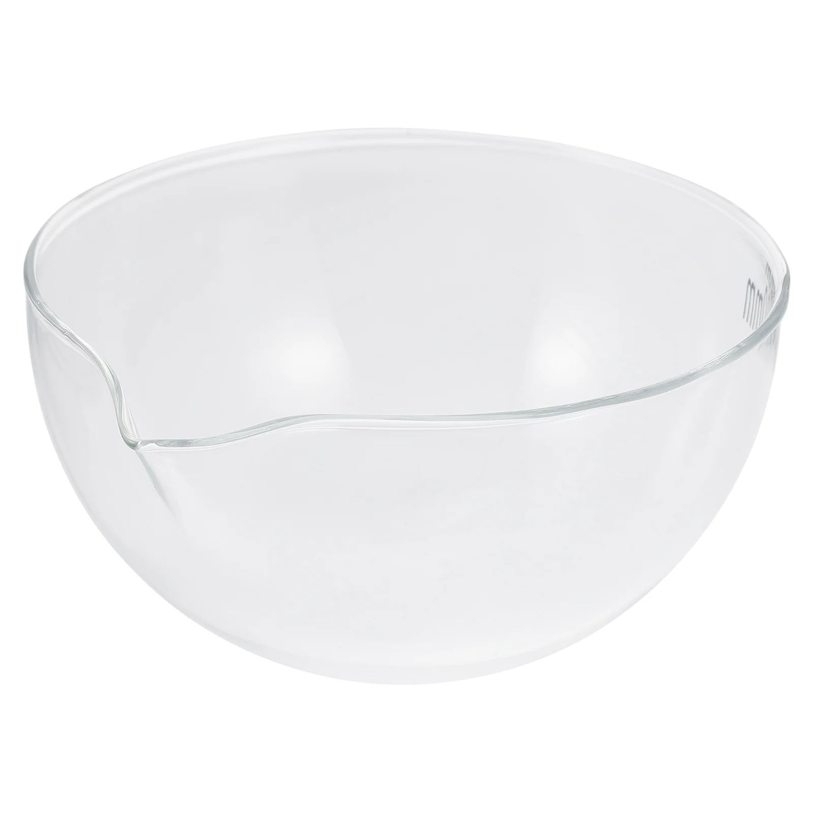 

1Pcs Glass Evaporating Dish Laboratory Use Heat Resistant Evaporating Bowl with Large Surface Area for School Home