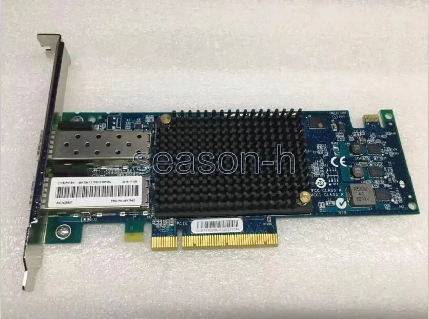 

49Y7941 or 49Y7942 10GbE dual-port FC network card