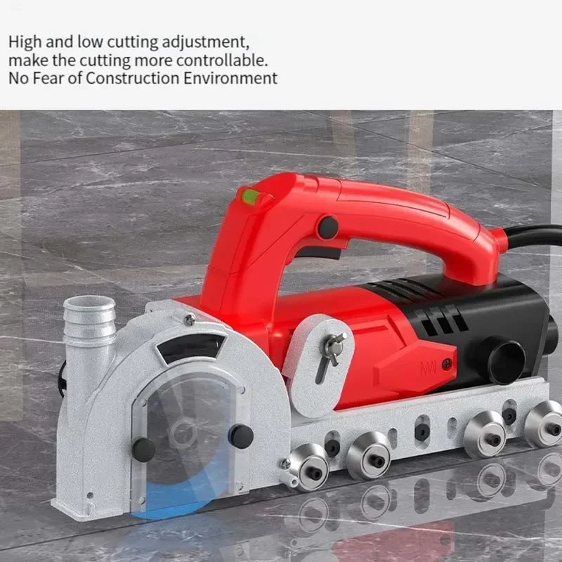 Machine électrique de nettoyage de joints améliorée, outil de construction, outil de nettoyage et de rainurage sans poussière pour carreaux de sol en céramique