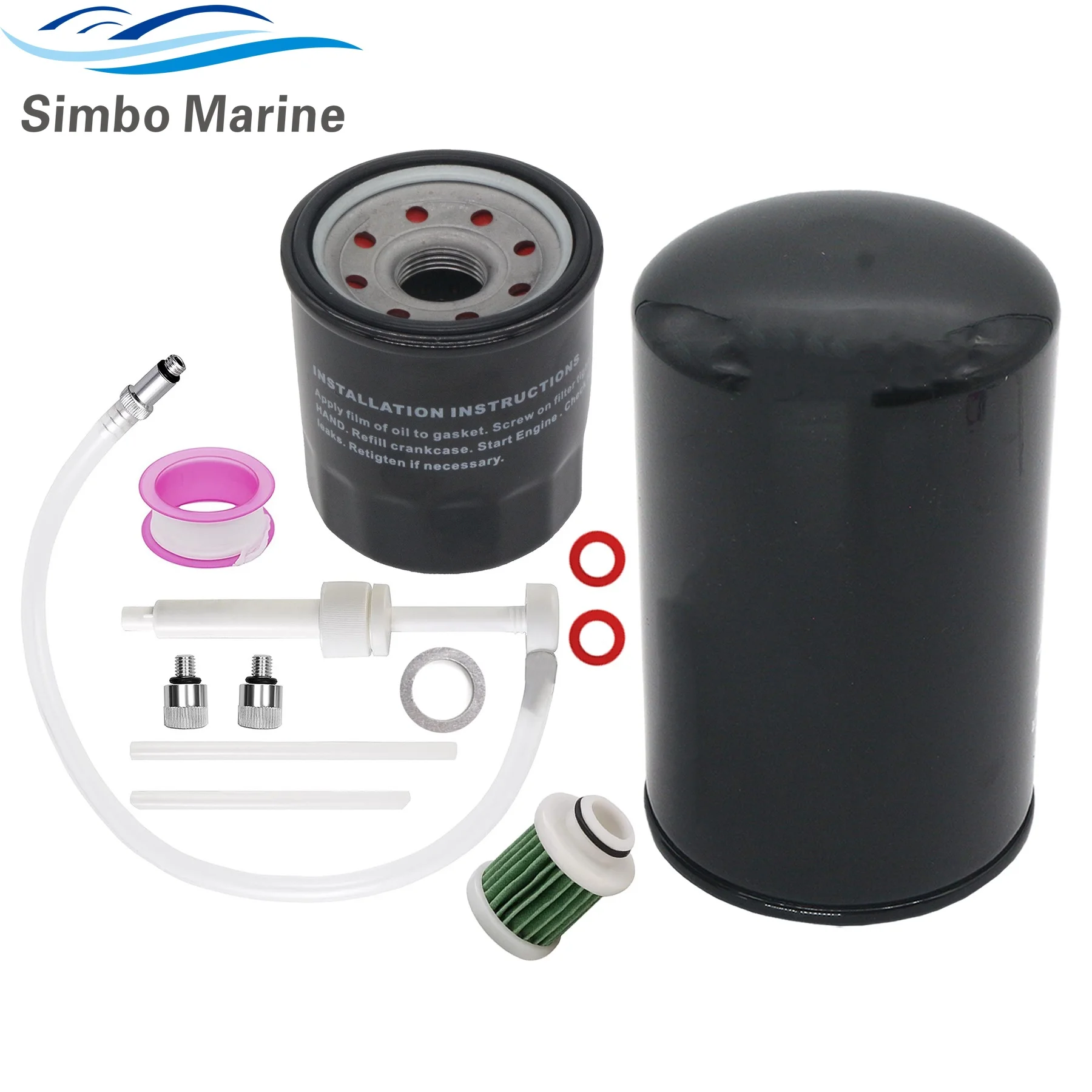 

Fits for Yamaha 115HP VF115 Outboard Motor Premium Quality 100h Service Kit 8M0222223 5GH-13440-70 MAR-10MEL-00 6D8-24563-00