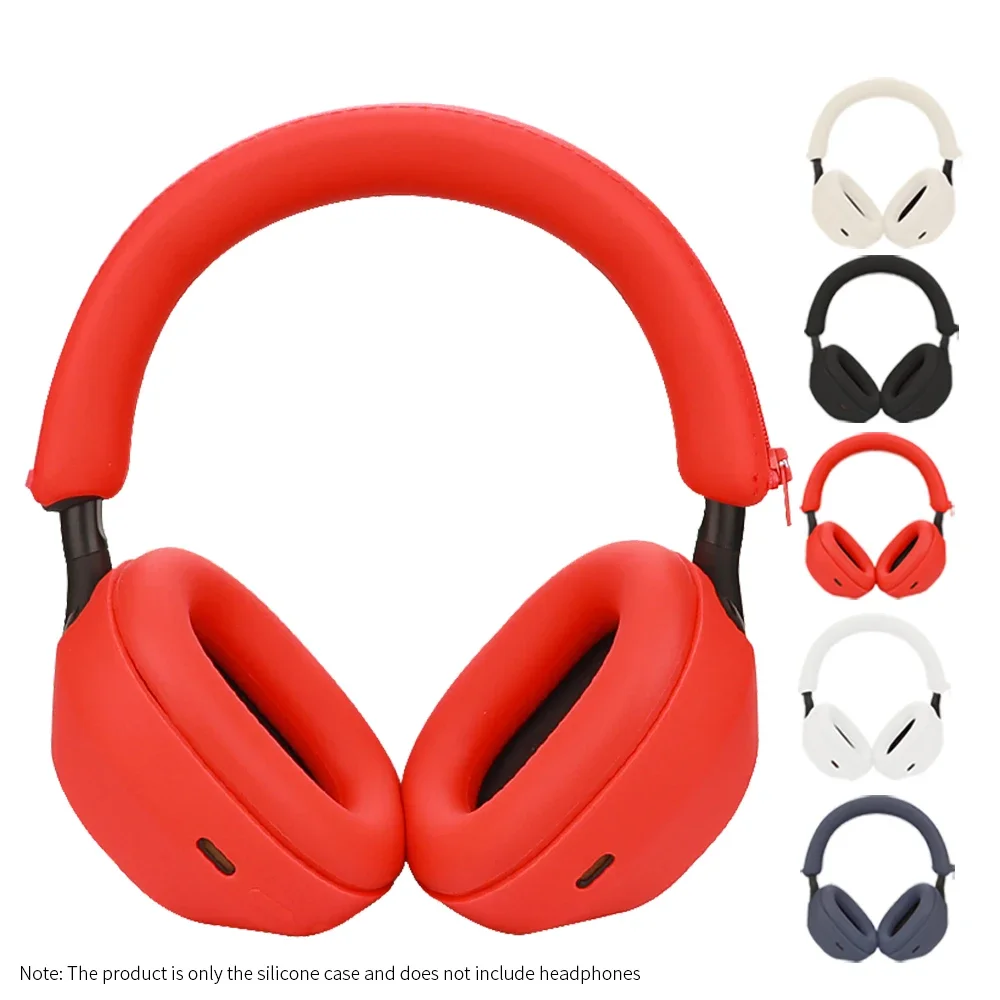 

Quality Headphone Case for Sony WH-1000XM5 Earphone Silicone Protective Cover XM5 Headset Headbeam Protector Sleeve