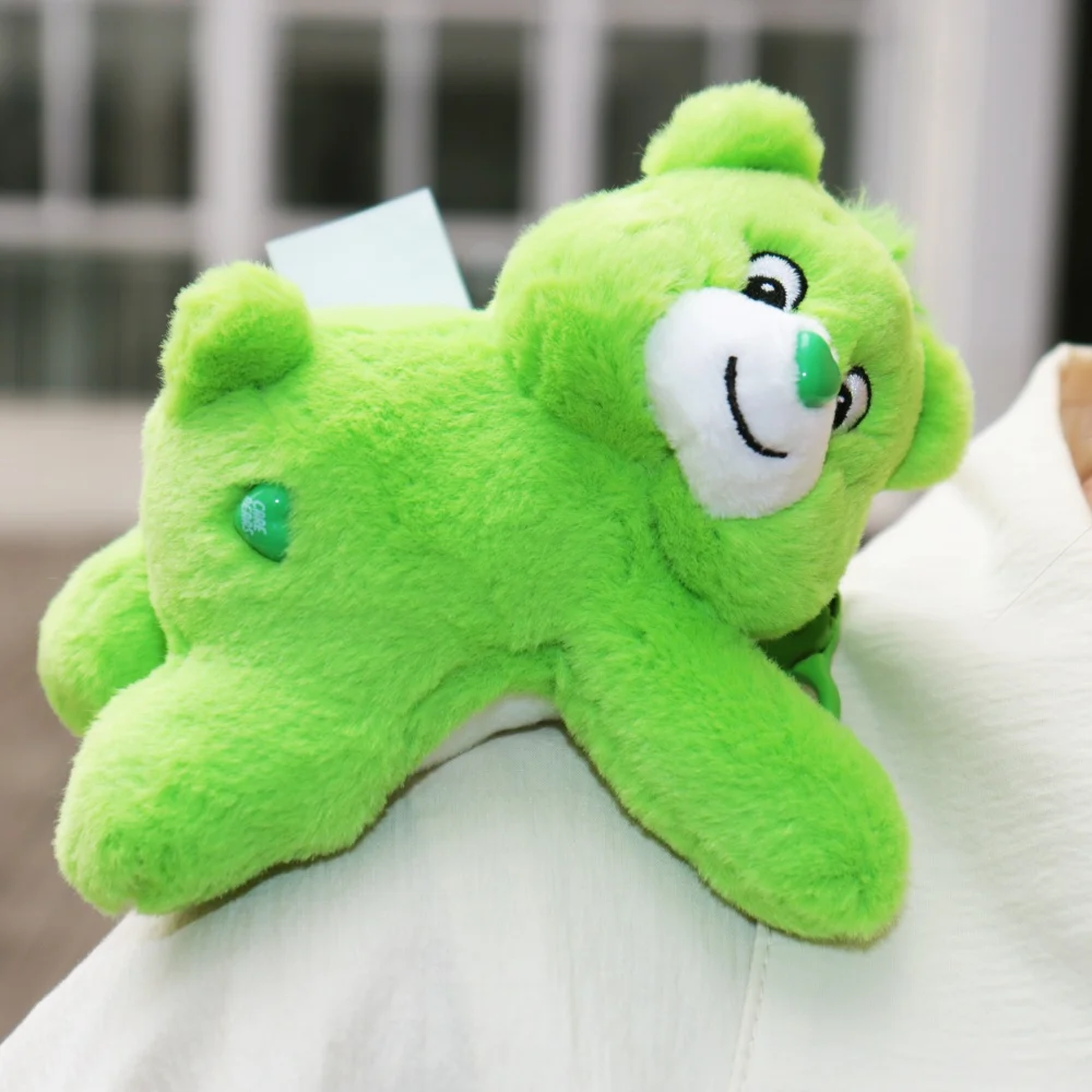 Care Bears Lying Pendant With Perfume Plush Toys Cartoon Cute Anime Doll keyring Children\'s Toy Backpack Pendant Birthday Gifts